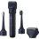 Máquina de Cortar Cabelo Multifunções Panasonic X-Shape Travel Sem Fios 58 Comprimentos 110min 3 Pentes À Prova de Água