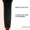 Ionen Föhn Revlon RVDR5317E 2000W 3 Temperaturstufen 2 Geschwindigkeiten Diffusor Konzentrator Schwarz Rot