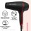 Ionen Föhn Revlon RVDR5317E 2000W 3 Temperaturstufen 2 Geschwindigkeiten Diffusor Konzentrator Schwarz Rot
