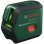 Nível laser Bosch AdvancedLevel 2G cruzado verde autonivelante 100° 15m USB-C