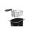 Friteuse Tristar FR-6919 2L 800W Compacte Acier Inoxydable