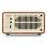 Radio Sangean WR-7 PLUS FM Bluetooth color cereza USB-C 6 W