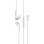 Kopfhörer DCU Advance Tecnologic mit USB-C Kabel für Musik Weiß