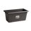 Macédo Stefanplast Mediterraneo Rectangulaire 110L Antracite 100x45x40cm