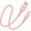 Cable USB DCU Avance Tecnológico USB-C a USB-A 1 m Rosa