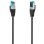 Cavo di Rete Hama 00200680 Cat6a S/FTP 1,5 m Nero