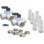 Kit Bypass PVC Ubbink Heatermax Compact 2 Vannes 3 Voies 3 Adaptateurs 32-38 mm