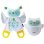 Infantino 302036 Set Baby Eule: Nachtlampe Wandaufladbar und Leuchtendes Plüschtier