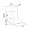 Campana extractora CATA VK6000WH Canalizado/Recirculación 60cm blanca con LED