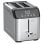 Tostadora Magefesa Rise Digit 2 ranuras extra anchas 925 W acero inoxidable