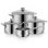 Juego de cacerolas WMF Diadem Plus 4 piezas acero inoxidable inducción