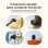 Caméra de surveillance eufy eufyCam C35 FullHD Vision Nocturne Intérieure et Extérieure Audio Bidirectionnel IA