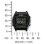 Reloj Casio B640WB-1BEF Acero Inoxidable Negro Digital Cronómetro