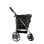 Carrinho de compras Rolser Basket 4B 50 kg 360° Preto