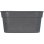 Jardinière Riviera Terea Rectangulaire Gris 60 cm Polypropylène