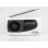 Rádio Portátil ELBE RF-52 AM/FM Analógica Saída Auscultadores Suporte Inclinável