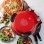 Four à pizza Domo Do9284pz 1200W pierre céramique 32 cm rouge