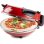 Four à pizza Domo Do9284pz 1200W pierre céramique 32 cm rouge