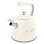 Hervidor Smeg WKF01CR 2,3 L Crema con Silbato