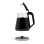 Digitale Wasserkocher Livoo DOD212N 1L 1100W 5 Temperaturen 40-100°C 360° Drehsockel Schwarz