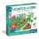 Clementoni Les Mots de la Ferme Lernpuzzle 12 Maxi-Teile mit taktilen Vokabelkarten