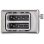 Grille-pain Livoo DOD205 2 fentes larges 3,5 cm 720-850 W 7 niveaux Commandes tactiles Écran LED Inox et noir