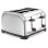 Livoo Dod197 Tostapane 4 Fessure Acciaio Inox 1700W 2 Termostati 7 Livelli