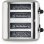 Tostador Livoo DOD197 4 ranuras anchas 1700 W 7 niveles acero inoxidable gris