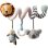 Espiral de Atividades para Charrinho Nûby Animal Adventures Bege Sonoro