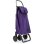 Carrinho de compras Rolser IMX305-1008 Violeta Alumínio 4 rodas 43L Dobrável