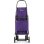 Carrinho de compras Rolser IMX305-1008 Violeta Alumínio 4 rodas 43L Dobrável