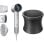 Secador de Cabelo Iónico SkinVibe Aurea Family X Plasma 1600W 4 Temperaturas 2 Velocidades com Acessórios Ecrã Tátil Cinzento