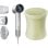 Secador de Cabelo Iónico SkinVibe Aurea Family X Plasma 1600W 4 Temperaturas 2 Velocidades com Acessórios Ecrã Tátil Cinzento