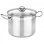Topf BRA Professionell 24 cm mit Glasdeckel 8,5 L Edelstahl