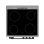 Cuisinière Électrique Continental Edison CECV60FCS Vitrocéramique 4 Feux Horno 60L Plata