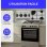 Kochherd Continental Edison Cecm60fcs 3 Gasbrenner 1 Elektroplatte