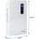 Deshumidificateur Berdsen BR-20 Blanc Hygrostat Purificateur d'air