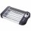 Tostapane COMELEC TP7065 900W Nero Acciaio Inox Fessura Larga