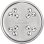 Stampa Pasta Fresca KitchenAid 5KSMPEXTA 6 Dischi Bianco Metallico