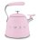 Hervidora SMEG WKF01PK 2,3L Rosa Acero Silbato Universal