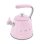 Hervidora SMEG WKF01PK 2,3L Rosa Acero Silbato Universal