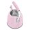 Hervidora SMEG WKF01PK 2,3L Rosa Acero Silbato Universal