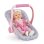 Puppenwagen Corolle Floral Griff 3 Positionen 36-42 cm