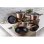 Conjunto de ollas Berlinger Haus Metallic Rose Gold 17 elementos