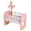 Cuna mecedora pour poupées Smoby Baby Nurse Móvil giratoire 42 cm Rosa