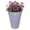 Bac à plantes Elho Loft Urban Round High 35cm Violet Plastique 100% Recyclé