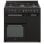 Cocina de gas tipo piano Continental Edison CECP903FB 90 cm 5 fuegos 3 hornos Negro