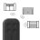 Mando a distancia Avidsen 114258 4 botones Rolling Code 433,92 MHz