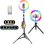 Ring Light LED RGB Mozos MLM-RING-RGB 26cm con Treppiede
