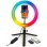 Ring light LED Yenkee YSM 710 10" 29 modalità con treppiede
